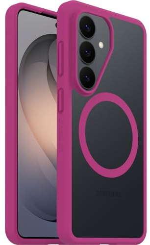 OtterBox React Magneten Hülle für Samsung Galaxy S26, Transparent/Rosa | Stoßfest, sturzsicher, ultraschlank, Schützende Hülle, Getestet nach Militärstandard