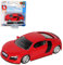 Bburago A-U-D-I R8 Coupe Rot 2006-2014 1/64 Modell Auto mit individiuellem Wunschkennzeichen