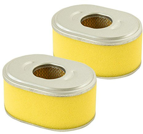 HEYZLASS Confezione da 2 filtri dell'aria 17210-ZE0-505, compatibili con filtro dell'aria OEM per motore Honda GX110 GX120 e altro ancora, con pre-filtro