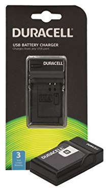 Duracell DRS5964 Charger with USB Cable