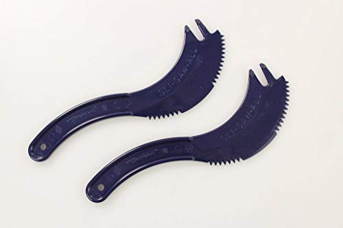 TUPPERWARE Messer Käsemesser blau (2) Käse Messer Kunststoff
