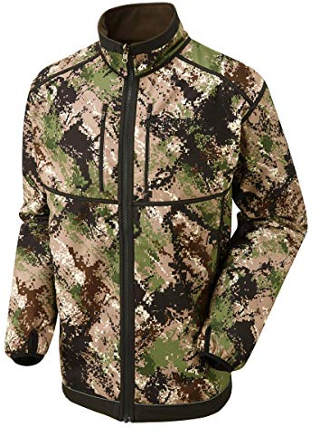 Shooterking - Digitex Damen Softshell Wendejacke grün/braun M