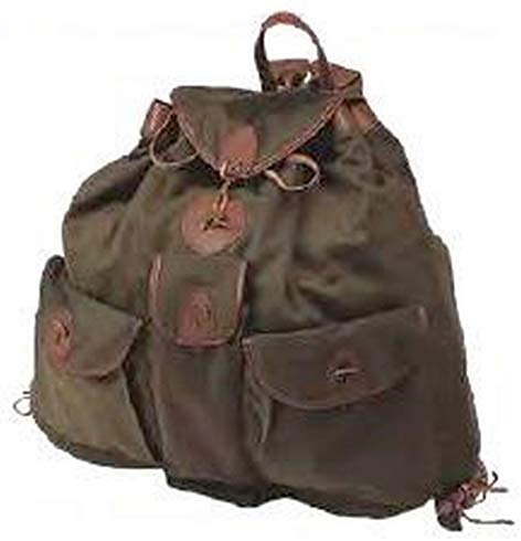 Fritzmann Lautloser Rucksack Loden geräuschlos, ganz ohne Metall (ausser Ösen zum schnüren)