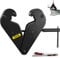 BestEquip Beam Clamp 2200lbs/1ton Capacity I Beam Lifting Clamp 3inch-9inch Opening Range Beam Clamps for Rigging Heavy Duty Steel Beam Clamp Tool Beam Hangers for Lifting Rigging