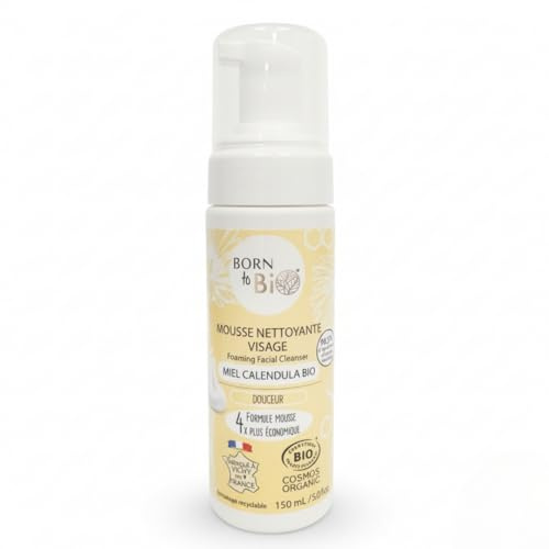 Born to Bio Calendula Honig Gesichtsreinigungsschaum, 150 ml