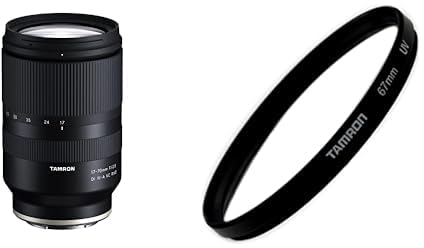 Tamron 17-70mm F/2.8 Di III-A VC RXD Zoom-Objektiv mit Tamron UV Filter 67 mm