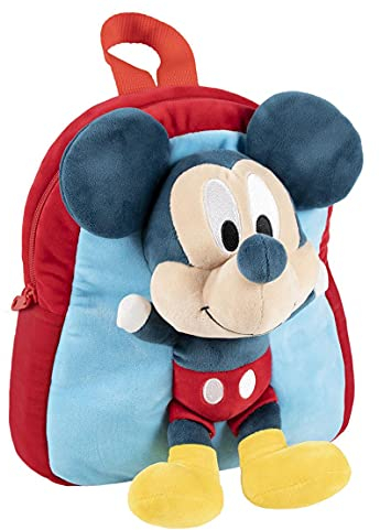 CERDÁ LIFE'S LITTLE MOMENTS - Kindergartenrucksack Jungen | Mickey Mouse Kinderrucksack Jungen für Baby - Offizielle Disney Lizenz, Mehrfarbig, Einheitsgröße