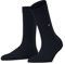 Burlington Damen Socken Lady W So Baumwolle einfarbig 1 Paar, Blau Marine 6120, 36-41