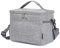 WANDF Insulated Lunch Bag Cooler Lunch Box for Women Men Leakproof Reusable Lunch Tote Bag for Work Picnic Beach Waterproof Lunch Bag with Adjustable Shoulder Strap for Adult (Grey)