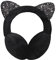 FakeFace Damen Mädchen Winter Ohrenschützer Ohrenwärmer Outdoor Faux Fur Earmuffs Verstellbar Warme Plüsch Ohrwärmer Ear Muffs Winterzubehör Outdoor Ohrenmuscheln (Schwarz)