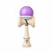 KROM Kendama POP LOL Lavendel - aus zertifiziertem Buchenholz - Hohe Holzqualität - Für Anfänger und Profis - Pack : Ersatzschnur + Stickers