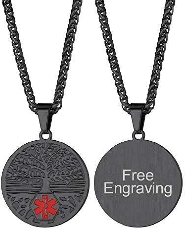 FaithHeart Erkennungsmarke mit Gravur personalisierter Hundemarke mit eigener Gravur für Religiöser Leute