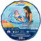 SwimWays SwimWays 6067827 Springschwimmer mit verstellbarem Sonnendach, Blauer Hai