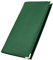 Charmoni - Etui Porte chéquier Porte Carte crédit pièce d'identité (C07 Vert foncé)