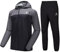 HOTSUIT Sudation homme pour musculation avec fitness combinaition de sudation sauna sport vêtement pour transpirer et minceur homme en gym la couleur de Gris M