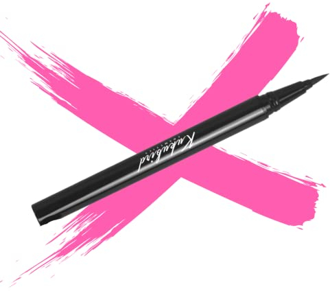 kukubird Wasserfester flüssiger Eyeliner, hält den ganzen Tag über Make-up mit feiner Pinselspitze, dauerhaftes Satin-Finish, wischfest und übertragungsbeständig-Diamond