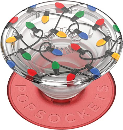 PopSockets: Translucent Phone Grip with Expanding Kickstand, Pop Socket for Phone - Get Lit