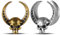 ERKUOO 2PCS Eröffnung Sattel Ohrentunnel Schädel Hörner Plug Ohr Gauges Piercing Expander Studs Tragen Mode Körper Piercing Schmuck Ohrringe Geschenk 14mm