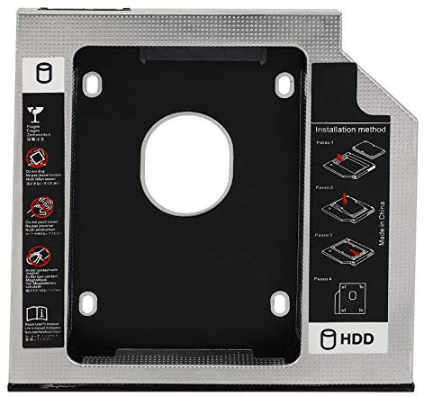 ESmoda Das Zweite HDD SSD Festplatten Laufwerk Wird Durch EIN T420 T430 T510 W530 Ersetzt. Eingebaute Optische CD/DVD-ROM Adapter Halter mit 2.5 12.7 mm