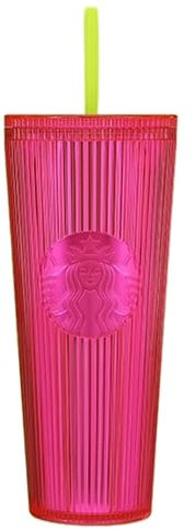 Starbucks Schillernder magenta Bling Cold Cup (680 ml)