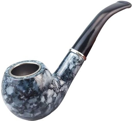 AGD LIGHTS Tabak Durable Pipe Zigarre Pfeifen für Rauchen Zigarre Zubehör (Marmorierung)