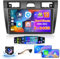 Inefala Android 15 Autoradio für Ford Fiesta 2006-2011 mit Wireless CarPlay Android Auto 2+64G, 9 Zoll Bildschirm Unterstützung DSP 28UI FM RDS GPS Bluetooth WiFi SWC AHD Rückfahrkamera
