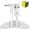 9V Netzteil Ladekabel Ladegerät für Toniebox Lautsprecher Hörspielwürfel Weiß, DC 5V auf 9V Typ A auf DC Hohlstecker 1Meter, DC Schnellladekabel für Tonie Box, Laptop Lautsprecher Mini Fan, 1m