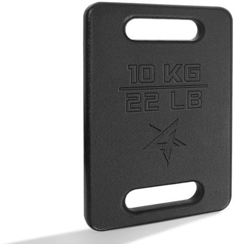 Yes4All BJVQ Cast Iron Ruck Weight Plate, 10 KG
