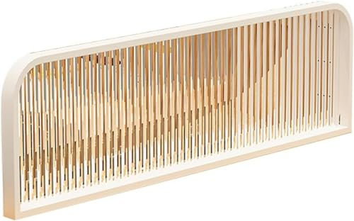 ASumPio Trennwände Für Essbereiche, Trennwand Für Restaurant-Theken Aus Gestreiftem Mattglas Für Essbereiche, Büros Und Restaurants,White-a-30x70cm