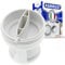 Washer Filter for Drain Pump with Original Code 41005157 for Candy for Hoover for Iberna - 10 Year Warranty - MONTERAL
