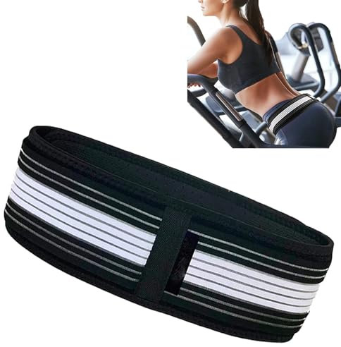 XRXRX Atmungsaktiver Neopren-Stützgürtel für den unteren Rücken, verstellbarer Ischias-Rückenstützgürtel, bequemer Rückenkomfortgürtel, Hüftstützband für Damen für Bein, Becken, Ischias, Nerven,