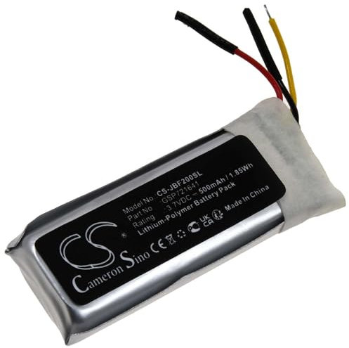 Batteria per JBL Live Pro 2 Charging Case, 3,7 V, Li-Polymer