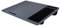 Acomoda Textil – Mesa de Cama para Ordenador Portátil con Acolchado 57,5x30,5x4 cm. Soporte Laptop de Madera con Espacio para Ratón y Móvil Cómoda, Transportable y Estable. (Gris)
