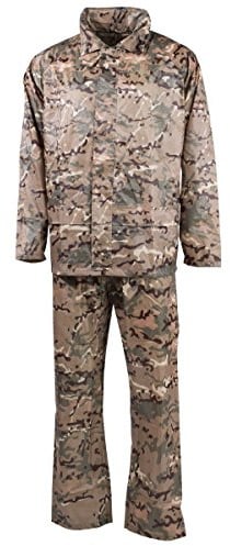 MFH Herren 2-Teilig Regenanzug Operation Camo
