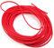 Othmro 32.8FT PET Braided Cable Sleeve, 3mm Width Wire Loom Sleeving and Organizer, Protect for TV, Audio, PC Cords from Pets Chewing Red 1pcs