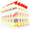Harpic White & Shine Toilet Bleach Gel, Citrus, Pack 12 x 750 ml, Kills 99.9% of Bacteria, Toilet Cleaner