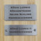 Placa para puerta, timbre, placa informativa, placa de identificación, placa de advertencia, placa de empresa y buzón (señal de aviso) de acero inoxidable – 1-5 líneas…