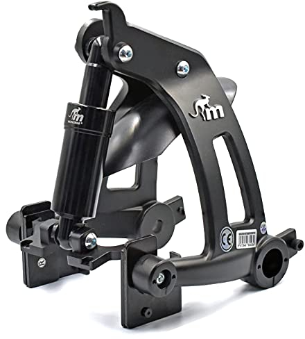 myBESTscooter Monorim Original-Hinterradaufhängungssatz für Segway Ninebot Max G30 Elektroroller (Schwarz/Schwarz)