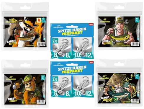 Raubfisch Store - Lieblingsköder - 7,5 cm Sonderfarben-Set - 1