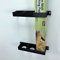 Tin Foil/Cling Film/Grease Proof Paper Mount Bracket Holder Organiser For Kitchen Cupboard Storage Vertical Mount Black