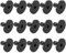 Manicotti per Supporto per Piatti, 15 Pezzi Manica del Tamburo Supporto per Piatti per Batteria Accessori per Fusti Sostituzione per Kit di Batteria da Scaffale