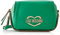 Love Moschino JC4053PP1GLD1, Borsa a Spalla, Donna, Verde, Taglia unica