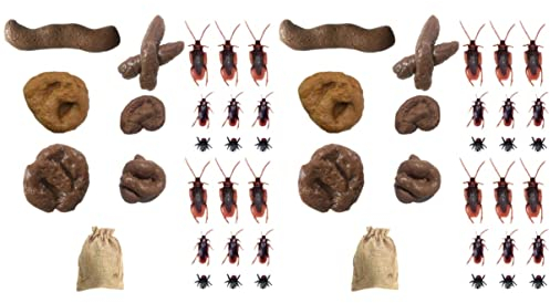 Toyvian Spielsets Für Kinder Kackhaufen Scherzartikel 2Pcs Gef?lschte Poop Spielzeug Poop Spielzeug Gef?lschter Poop Gef?lschter Hund Poop Poop Neuheit Scherzartikel Hundehaufen