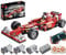 Technik Formel 1 Auto für Farrari F138, 1:8 Groß Auto Modellbausatz, 1698-tlg MOC Klemmbausteine F1 Auto, Kompatibel mit Ferrari F1 Technik