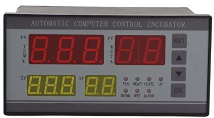 UBEF Inkubator-Controller, 50 Hz AC160‑240 V Temperaturregler für Automatische Brutmaschinen, Hochgenauer Thermostat für Farmen