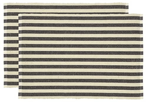 Södahl Statement Stripe Tischset 33 x 48 cm 2 Stck. Ash