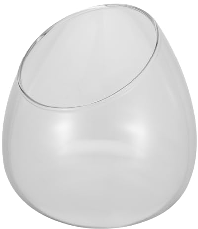 Yardwe 1pieza Vaso De Vidrio para Terrario Microecosistema Jarrón Transparente para Plantas Suculentas y Flores Diseño Resistente y Duradero para Decoración del Hogar y