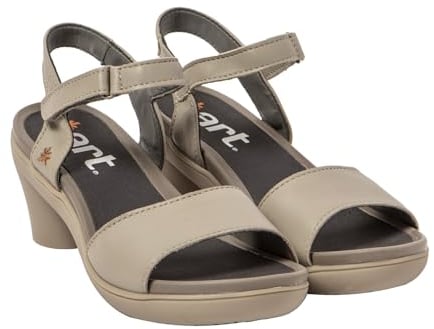 ART Damen 1475 Alfama Sandale mit Absatz, Nappa Sesam, 39 EU
