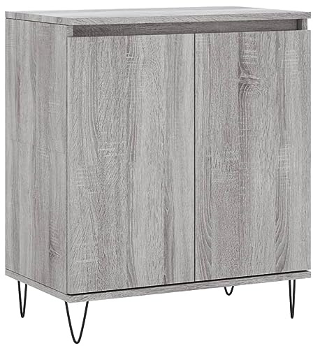 vidaXL Sideboard Grau Sonoma 60x35x70 cm Holzwerkstoff