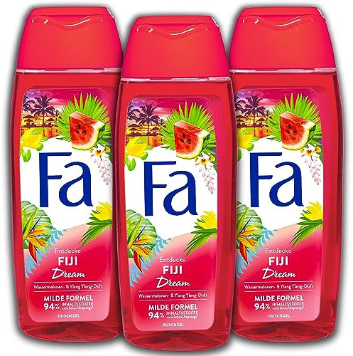 Fa Fiji Dream Lot de 3 flacons de gel douche 250 ml